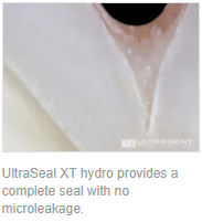 UltraSeal XT hydro provides a complete seal with no microleakage.