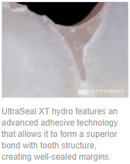 UltraSeal XT hydro features an advanced adhesive technology that allows it to form a superior bond with tooth structure, creating well-sealed margins